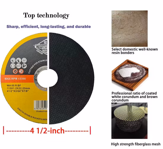 115mm Metal Cutting Discs for Angle Grinder
