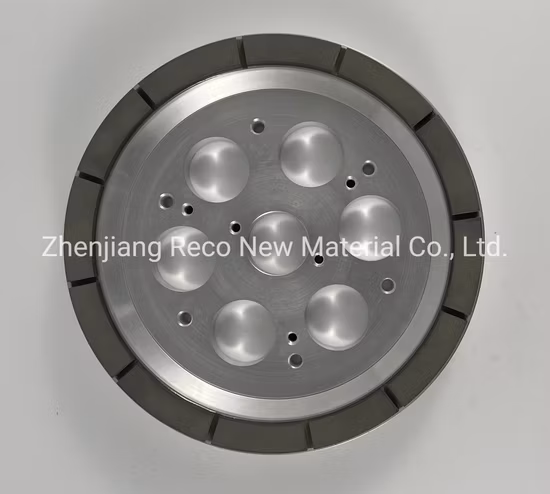 Encaixe do rebolo diamantado