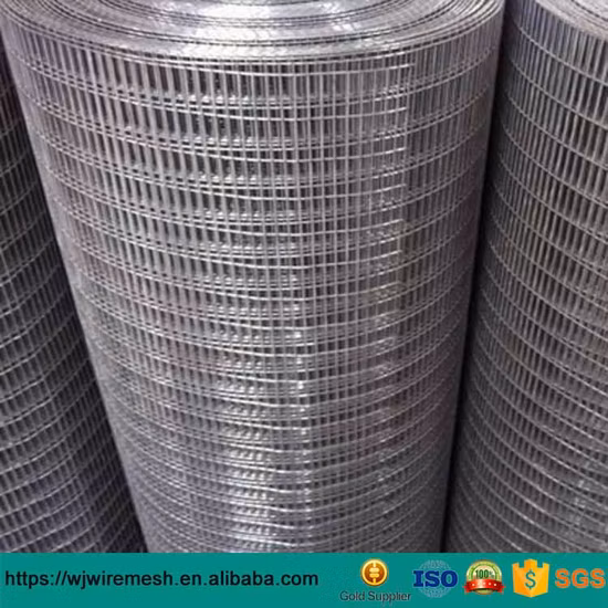 Rede de arame soldada revestida de PVC de 1/2 polegada