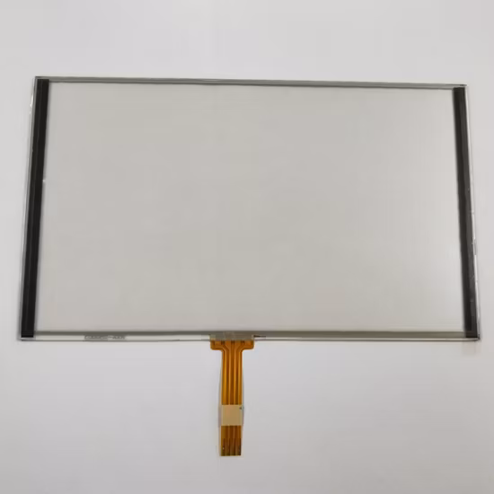 Painel de toque LCD antirreflexo, painel de toque industrial de 5 polegadas com espessura total de 1,2 mm