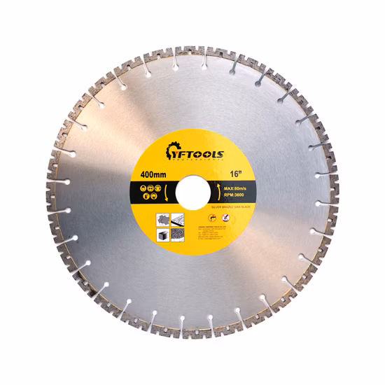 400 mm 16 Inch Diamond Cutting Blades for Cutting Asphalt Concrete