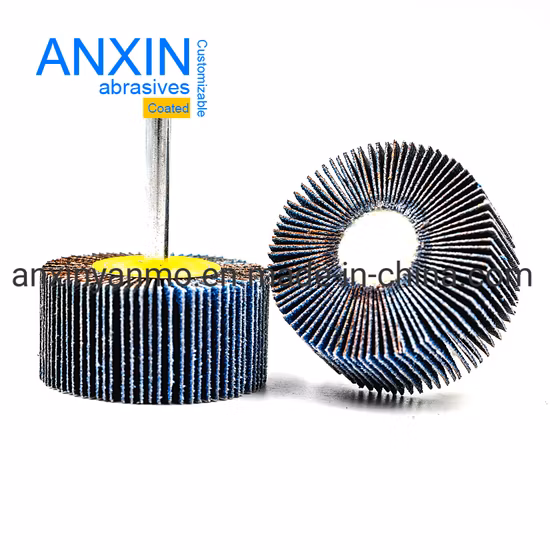 Rebolo de lixamento de zircônia com haste para rebarbação