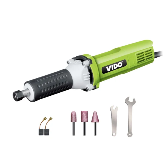 Vido 3-Shape Grinder Bits 550W Die Grinder Electric 3mm 1/2 Polegada 6mm para Remoção de Ferrugem