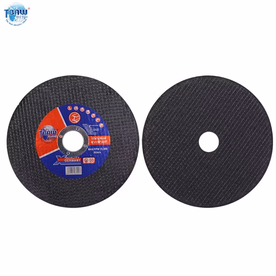 Discos de corte abrasivos de 105 mm, 115 mm, 125 mm para corte de metal/inoxidável Disco de corte super fino disco de corte disco abrasivo de corte de metal